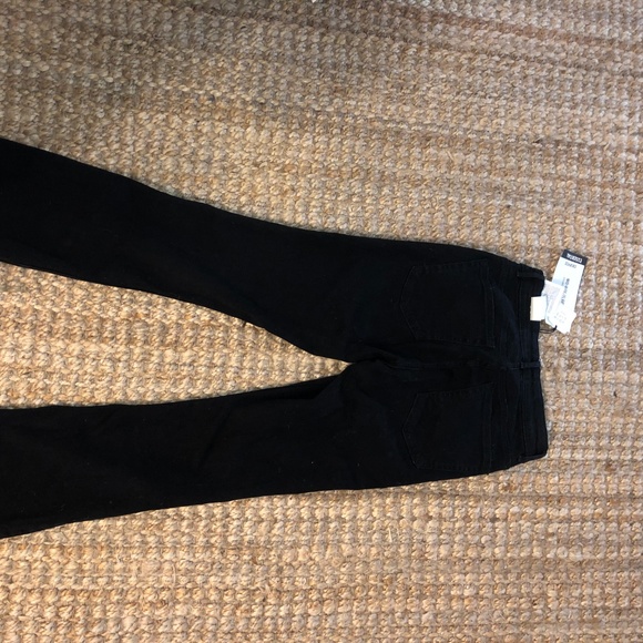 ZARA MID RISE FLARED CROPPED JEANS - Picture 8 of 8